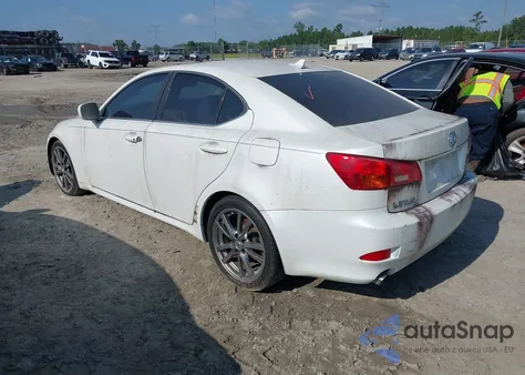 2008 Lexus Is 250 z USA, uszkodzony, nr VIN JTHBK262585080674